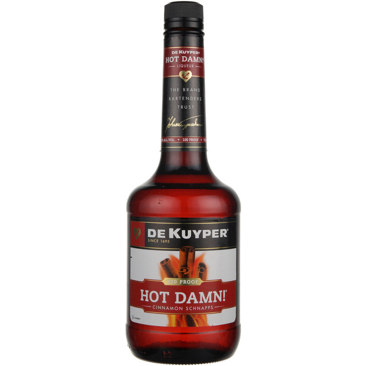 DEKUYPER CINNAMON SCHNAPPS HOT DAMN! 30 750ML