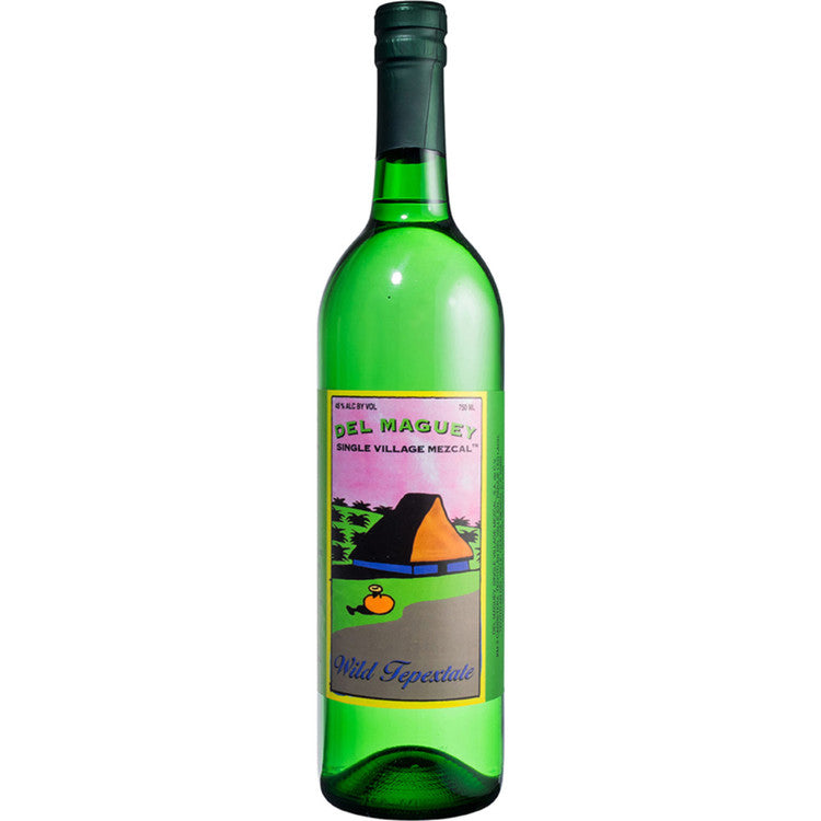 DEL MAGUEY MEZCAL SINGLE VILLAGE WILD TEPEXTATE 90 750ML