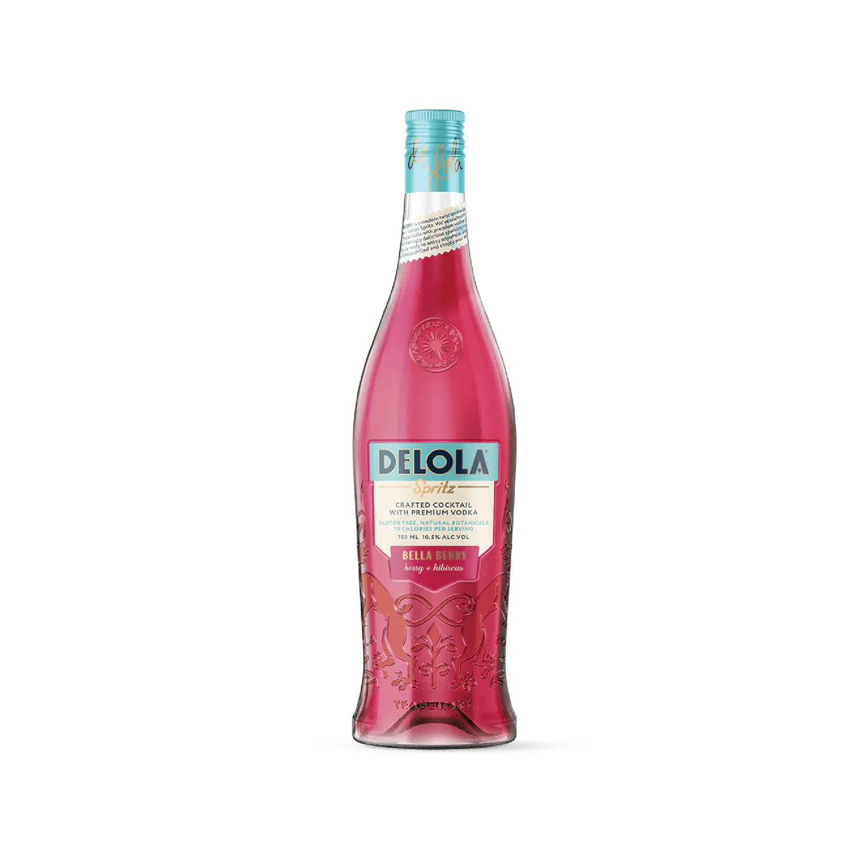 Delola Berry + Hibiscus Spritz Bella Berry With Vodka 21 750ML