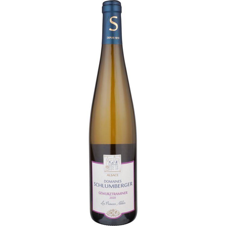 DOMAINES SCHLUMBERGER GEWURZTRAMINER LES PRINCES ABBES ALSACE 2020 750ML