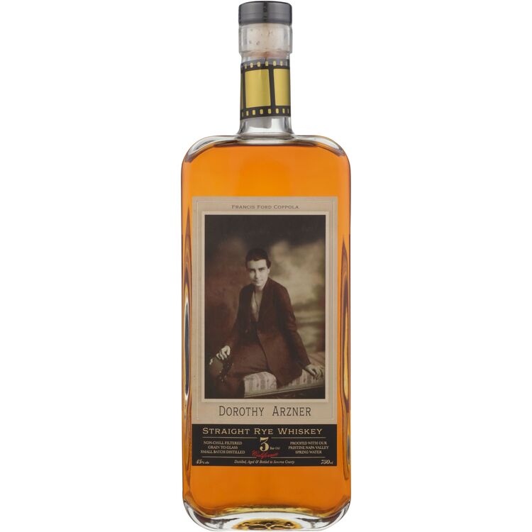 DOROTHY ARZNER STRAIGHT RYE WHISKEY 3 YR 90 750ML