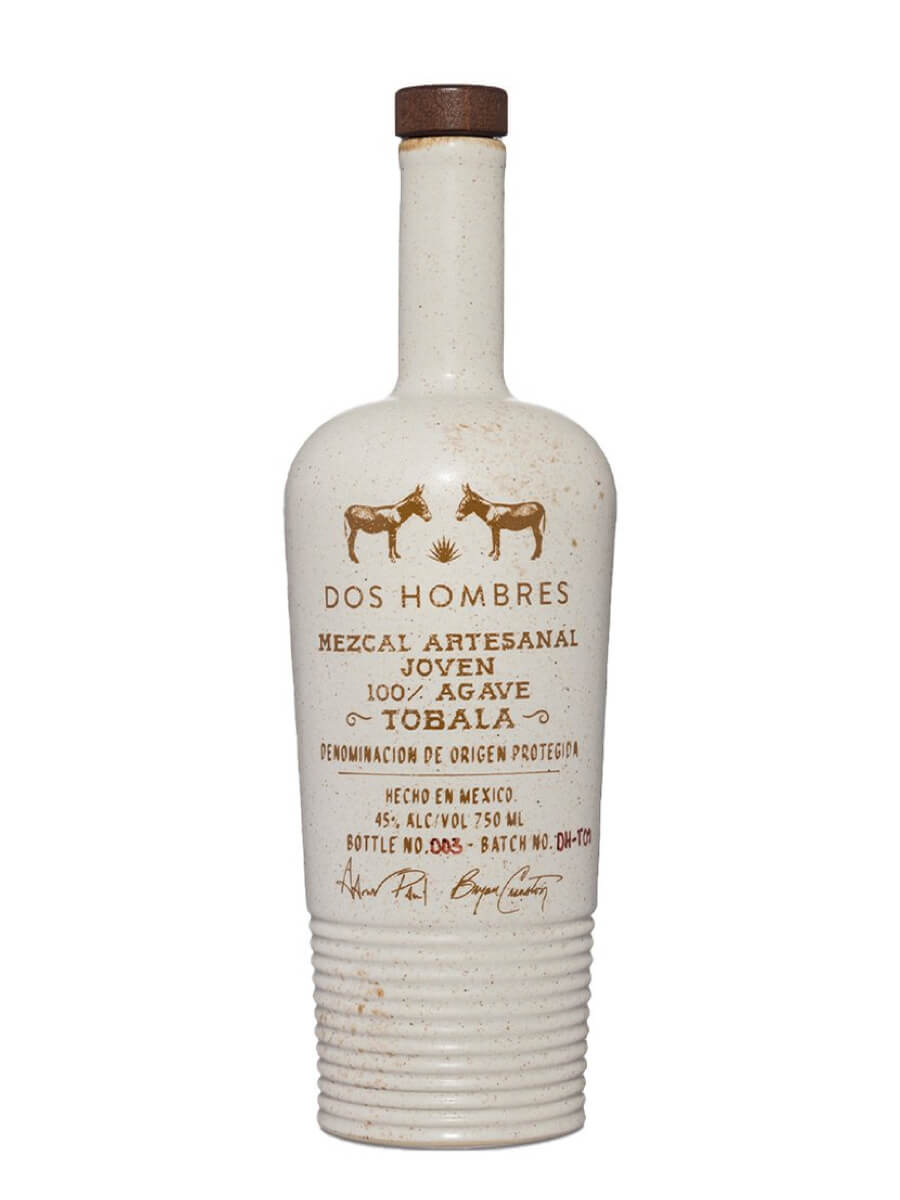 Dos Hombres Mezcal Artesanal Joven Tobala 90 750ML