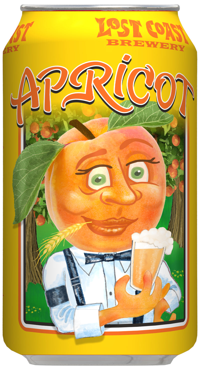 Lost Coast Apricot Wheat 12 oz can