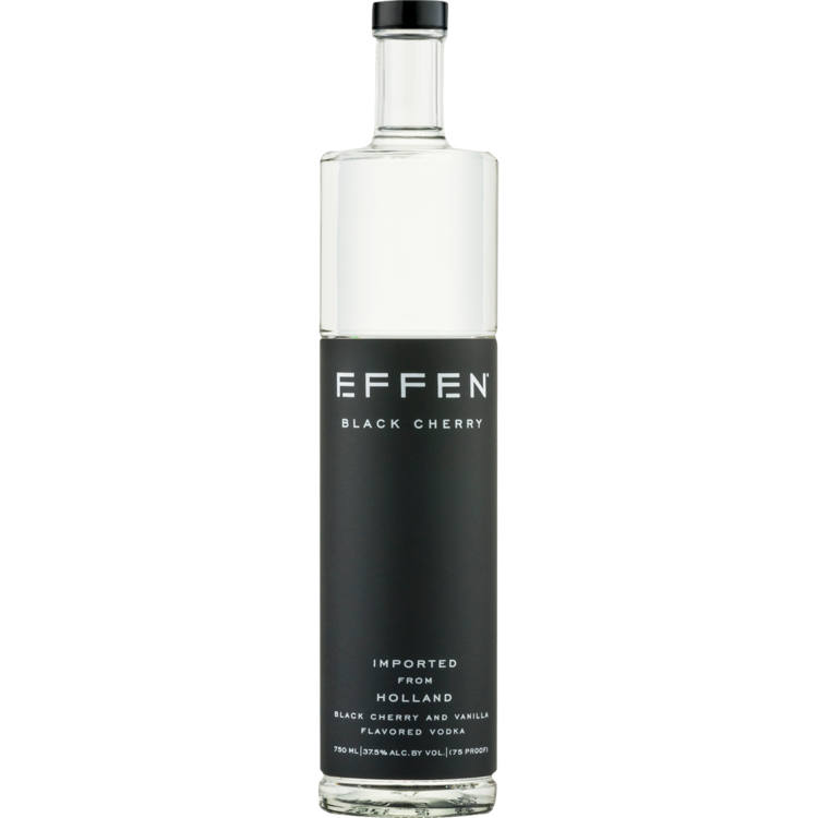 EFFEN BLACK CHERRY FLAVORED VODKA 75 750ML