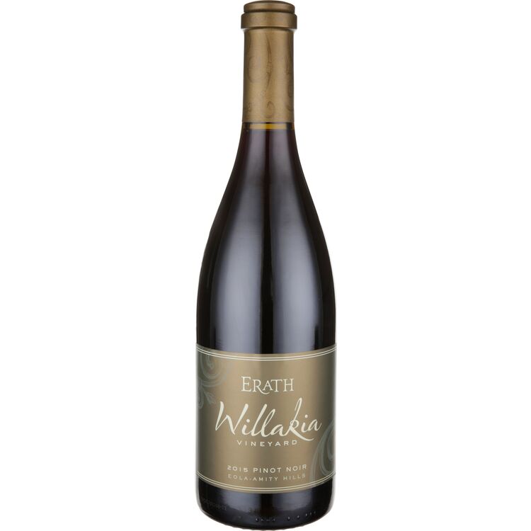 ERATH PINOT NOIR WILLAKIA VINEYARD EOLA AMITY HILLS 2015 750ML