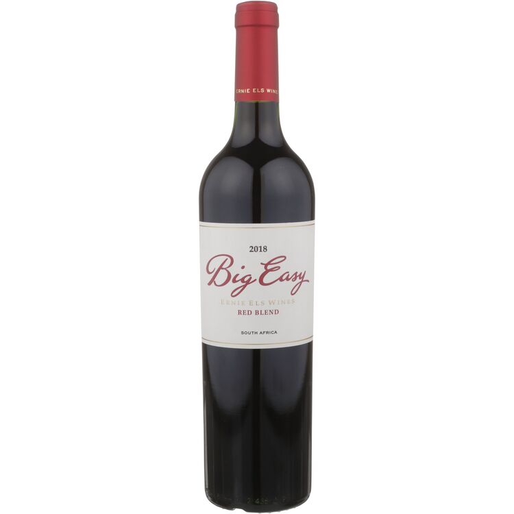 ERNIE ELS RED BLEND BIG EASY WESTERN CAPE 2018 750ML