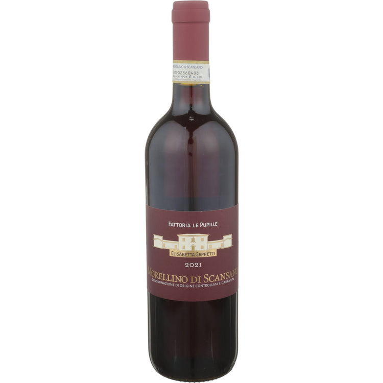 FATTORIA LE PUPILLE MORELLINO DI SCANSANO 2022 750ML