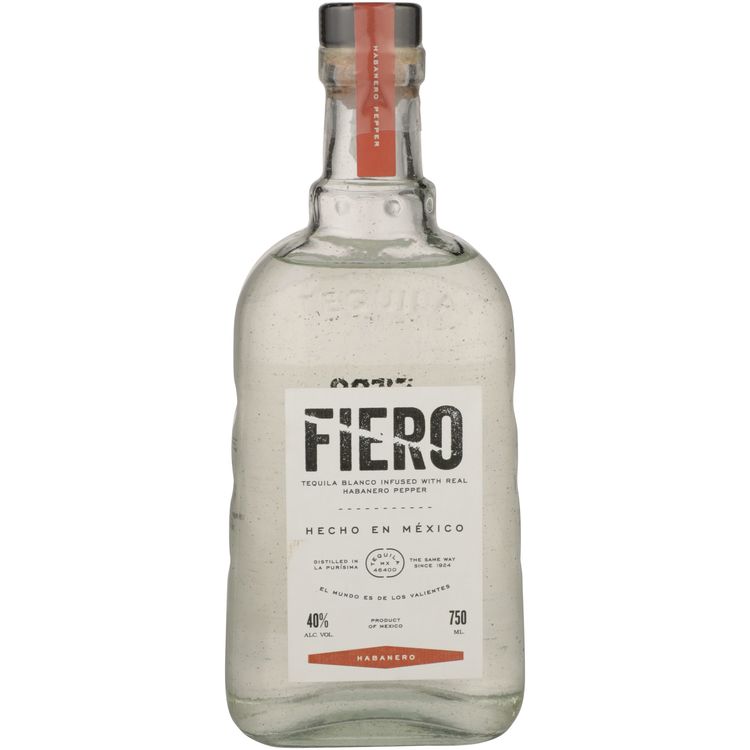 Fiero Tequila Blanco Infused With Habanero Pepper 80 750ML