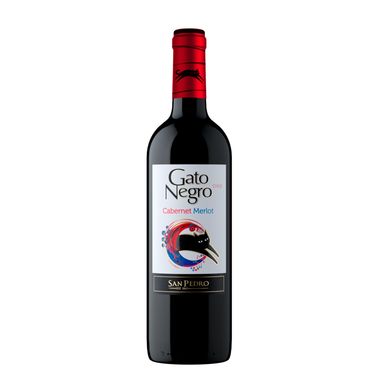 GATO NEGRO CABERNET SAUVIGNON/MERLOT CENTRAL VALLEY 750ML