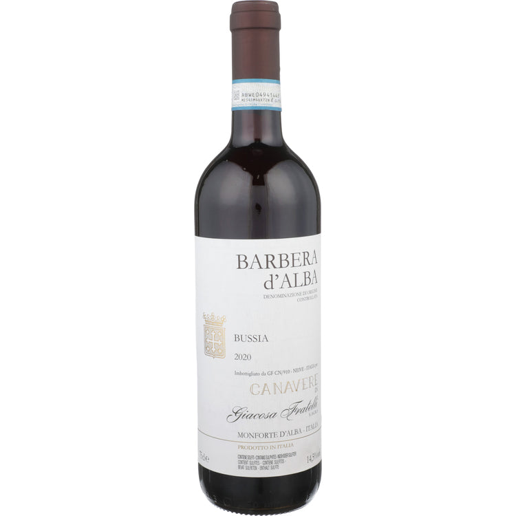 GIACOSA FRATELLI BARBERA D'ALBA BUSSIA 2020 750ML