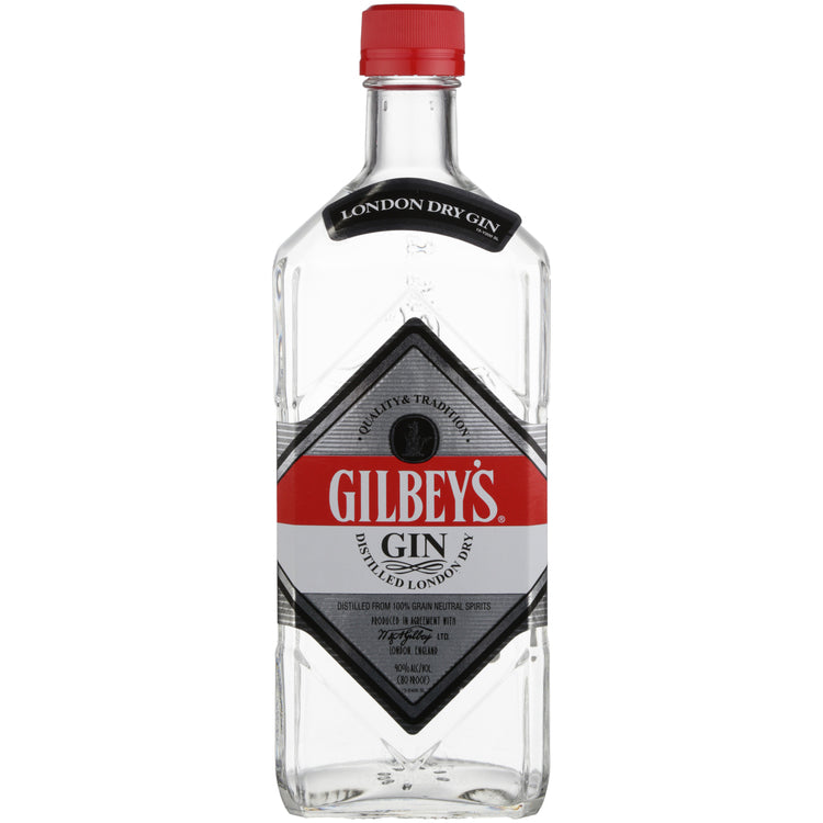 GILBEY'S LONDON DRY GIN 80 750ML