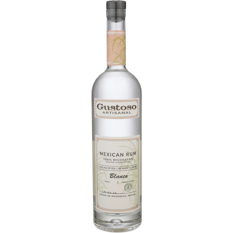 GUSTOSO AGUARDIENTE ARTISANAL RUM 86 750ML