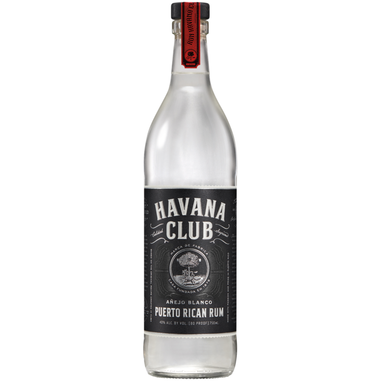 HAVANA CLUB LIGHT RUM ANEJO BLANCO 80 750ML