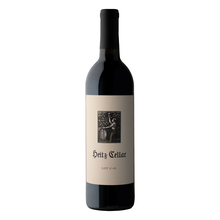 HEITZ CELLAR CABERNET SAUVIGNON LOT C-91 NAPA VALLEY 2017 WOOD BOX 750ML