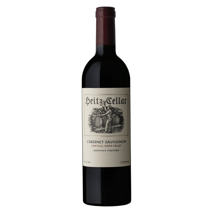 HEITZ CELLAR CABERNET SAUVIGNON MARTHA'S VINEYARD NAPA VALLEY 2017 WOOD BOX 750ML