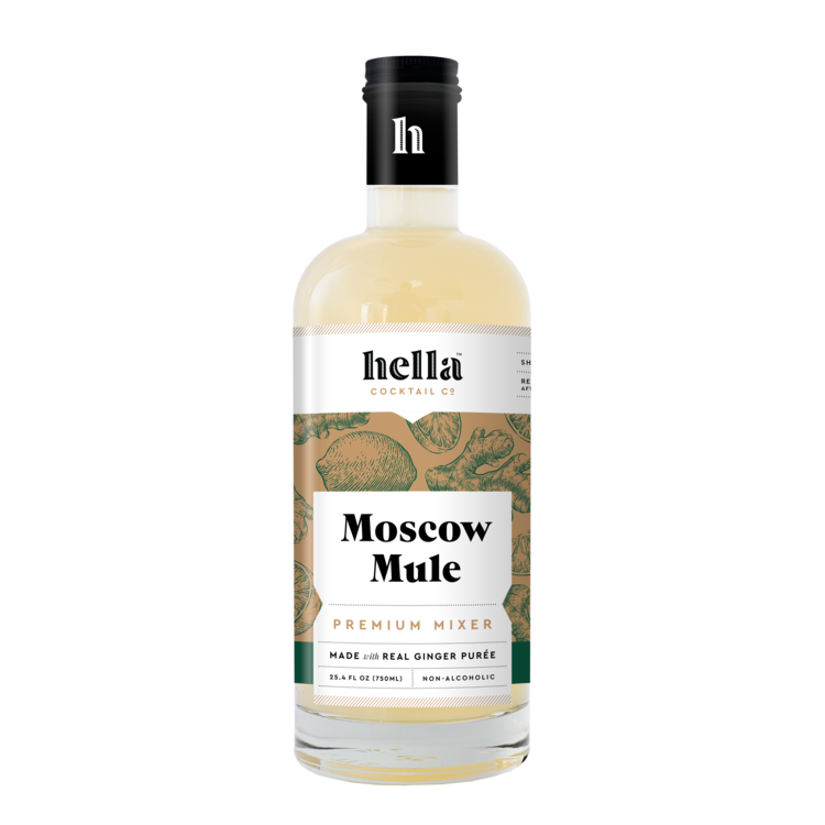 HELLA COCKTAIL CO. MOSCOW MULE MIX 750ML
