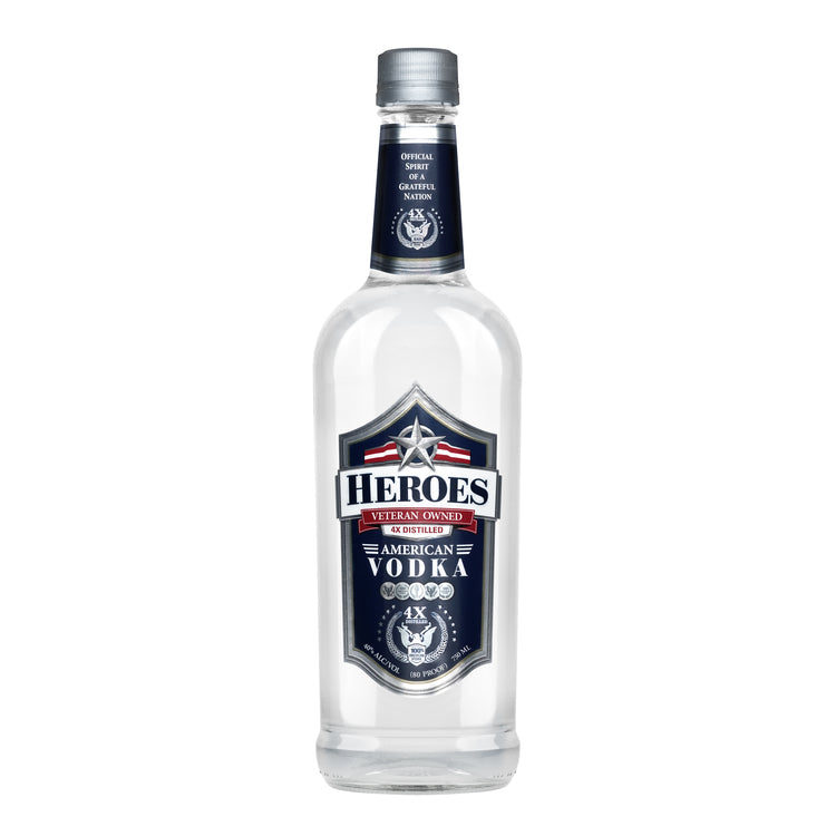 HEROES VODKA 80 750ML