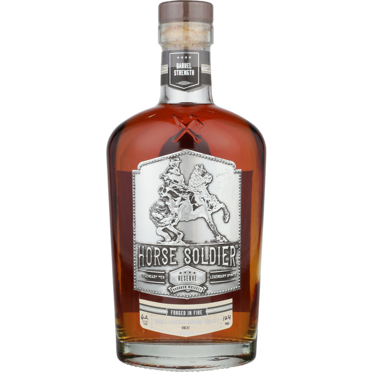 HORSE SOLDIER BOURBON RESERVE BARREL STRENGTH 124 750ML