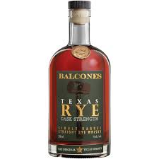 BALCONES TEXAS STRAIGHT RYE WHISKY CASK STRENGTH SINGLE BARREL 128.8 750ML
