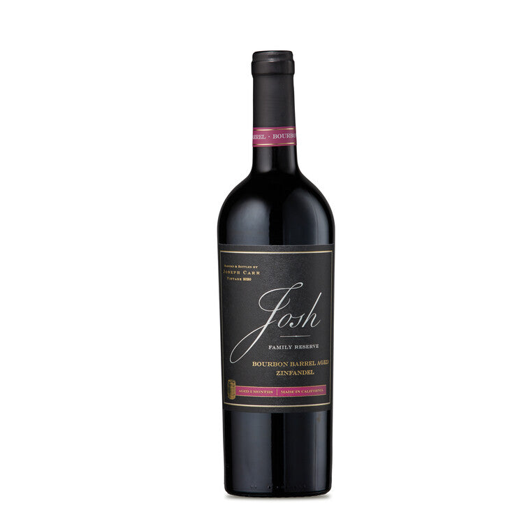 JOSH CELLARS ZINFANDEL BOURBON BARREL AGED FAMILY RESERVE AGED 2 MONTHS CALIFORNIA 750ML