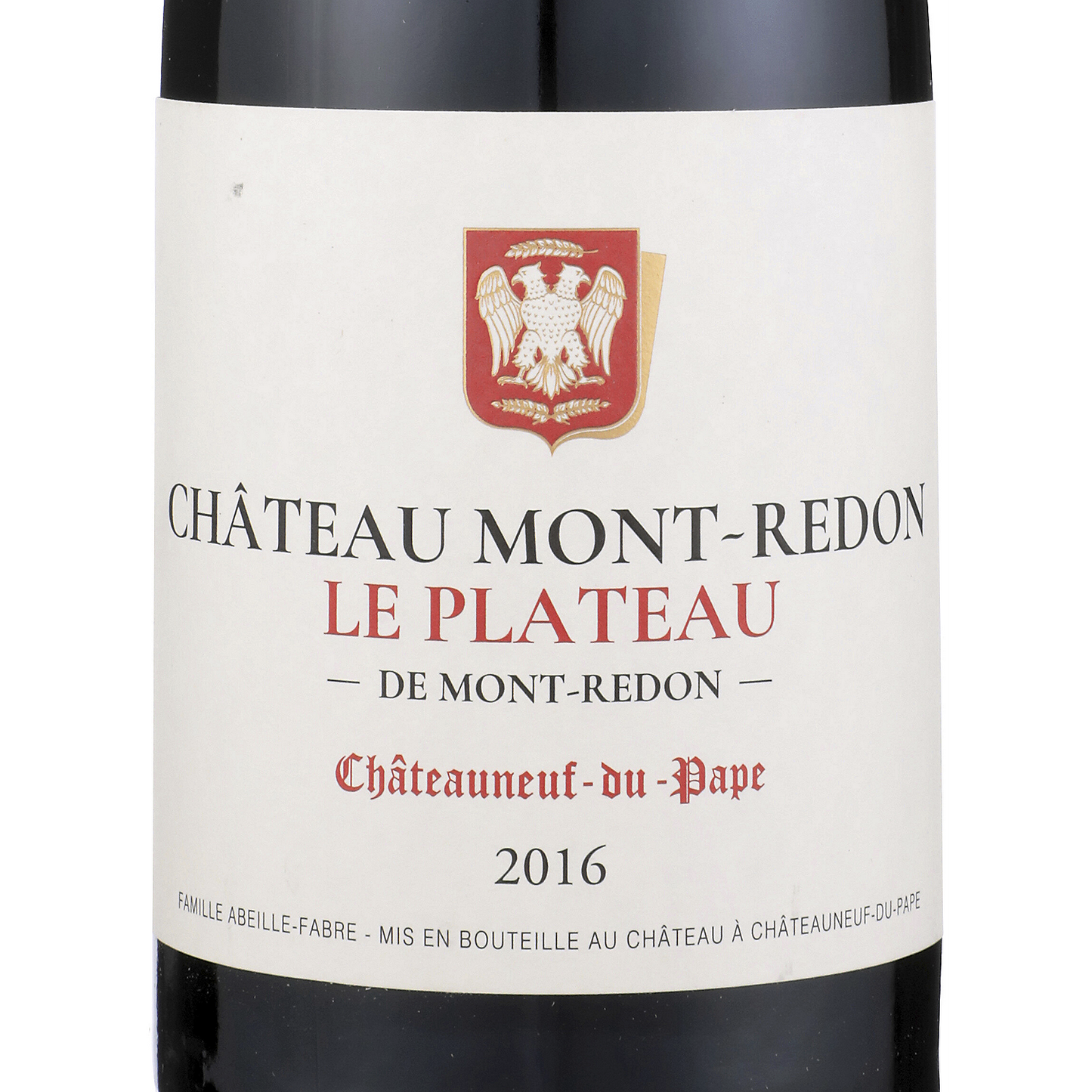 Chateau Mont Redon Chateauneuf Du Pape Rouge Le Plateau 2016 750ML