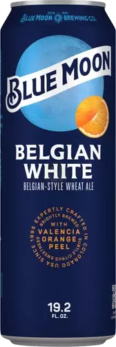 Blue Moon Belgian White Ale 19.2oz Can (12 Pack)