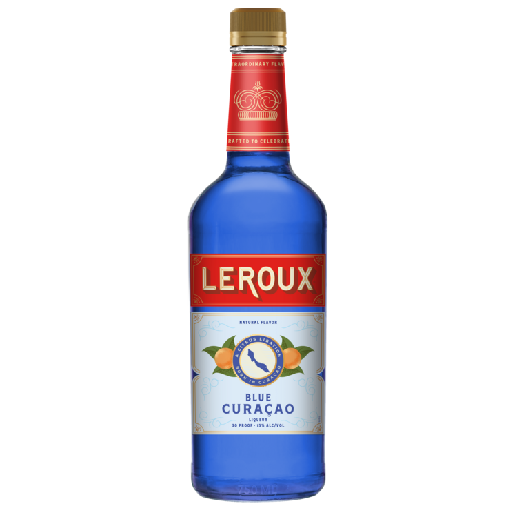 LEROUX CURACAO BLUE 30 750ML