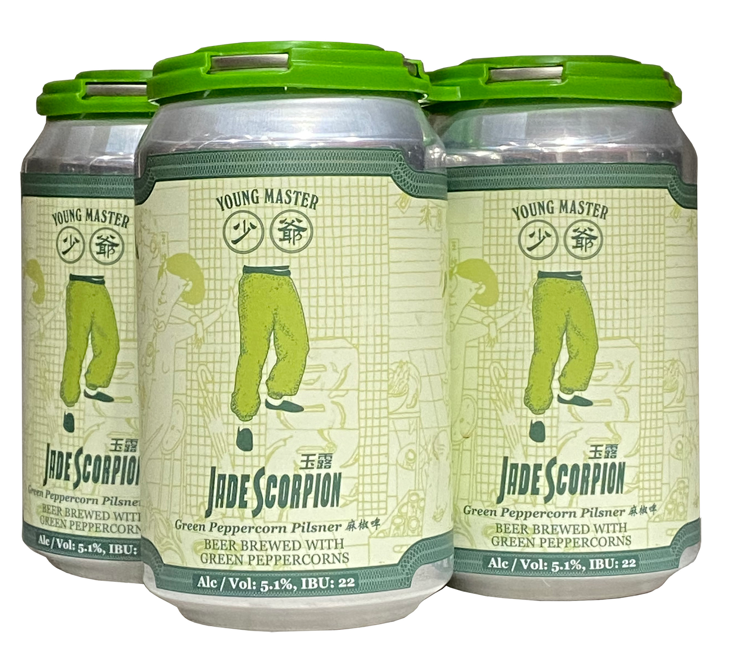 Young Master Jade Scor Can 6/4PK 330ML