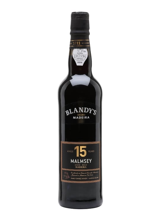 Blandy's 15 Year Old Malmsey Madeira 500ML