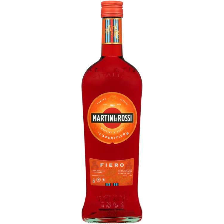 MARTINI & ROSSI VERMOUTH FIERO L'APERITIVO 750ML
