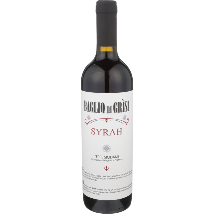 BAGLIO DI GRISI SYRAH TERRE SICILIANE 2021 750ML