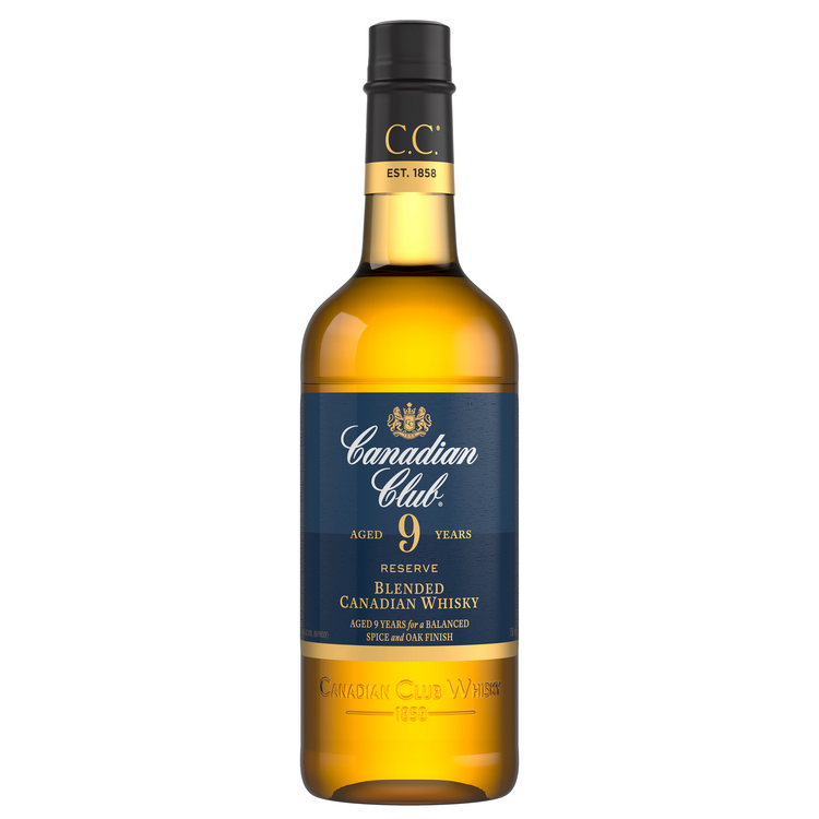 CANADIAN CLUB CANADIAN WHISKY RESERVE 9 YR 80 750ML