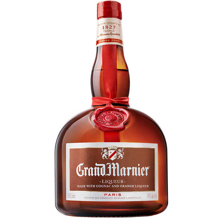 GRAND MARNIER COGNAC & ORANGE LIQUEUR CORDON ROUGE 80 750ML