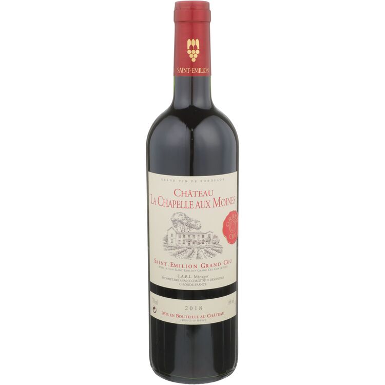 CHATEAU LA CHAPELLE AUX MOINES SAINT EMILION GRAND CRU 2019 750ML
