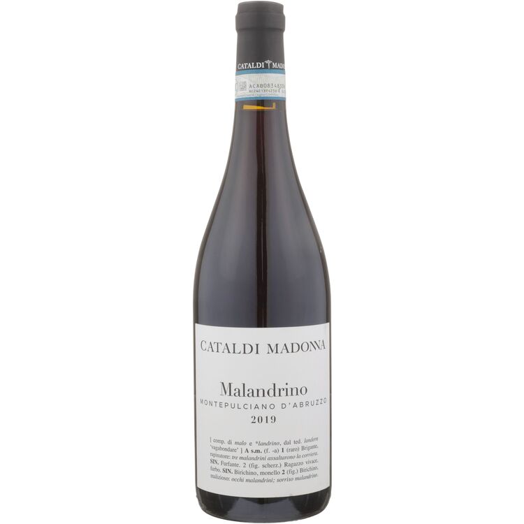 CATALDI MADONNA MONTEPULCIANO D'ABRUZZO MALANDRINO 2020 750ML