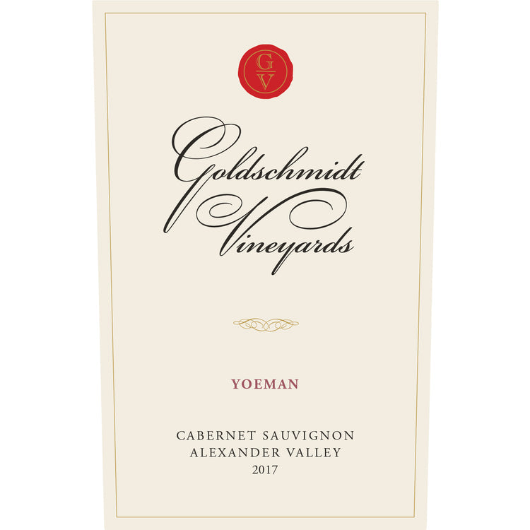 Goldschmidt Vineyard Cabernet Sauvignon Yoeman Vineyard Alexander Valley 2021 750ML
