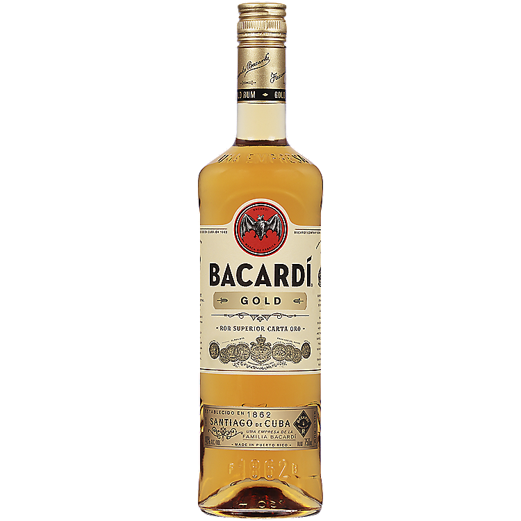 Bacardi Gold Rum 80