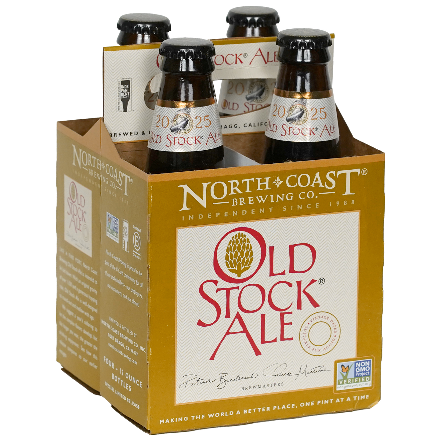 North Coast Old Stock Ale 6/4PK 12Z
