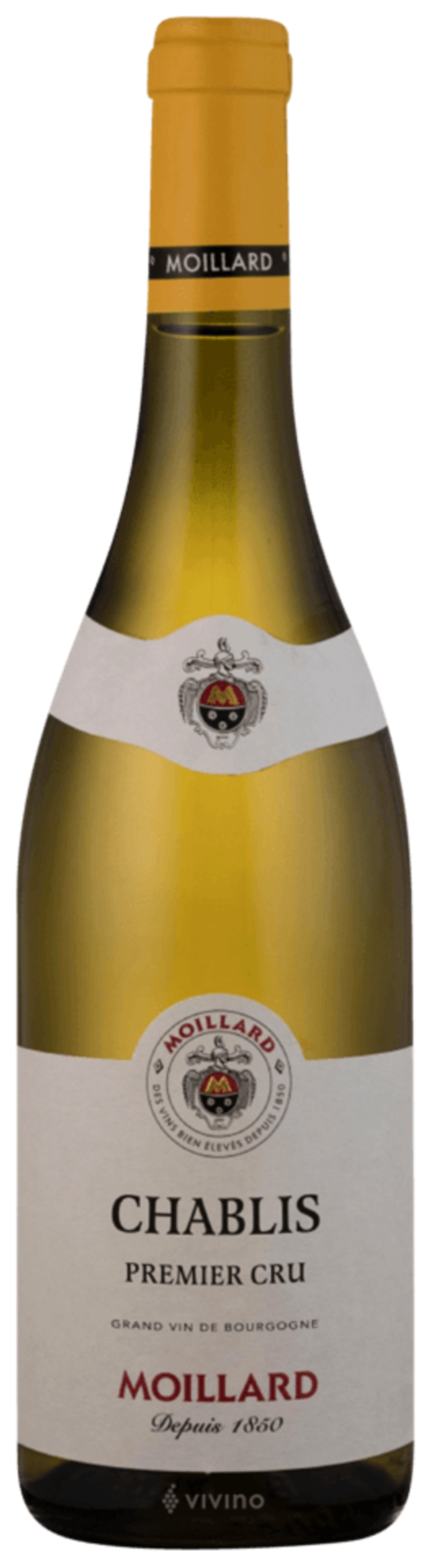 Moillard Chablis Premier Cru 2020 750ML | The Booze Outlet