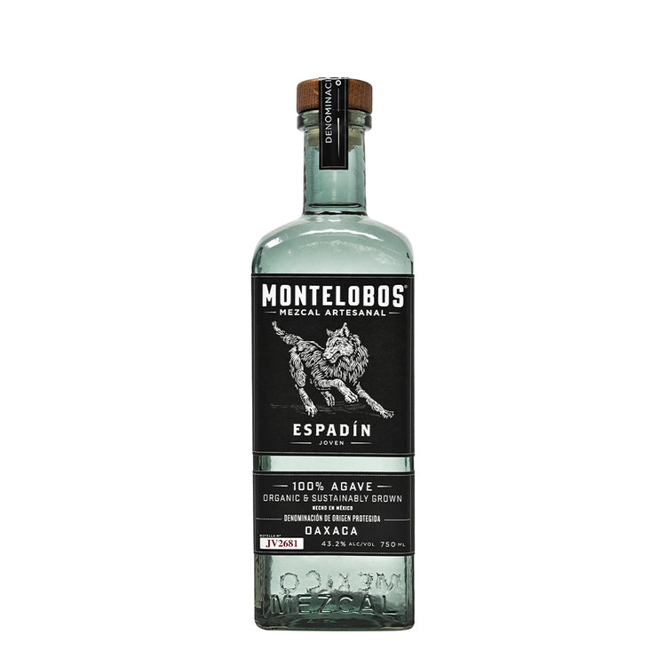 MONTELOBOS MEZCAL ARTESANAL JOVEN ESPADIN 86.4 750ML