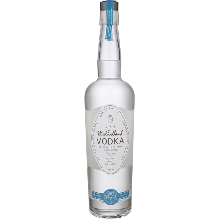 MULHOLLAND DISTILLING VODKA 86 750ML
