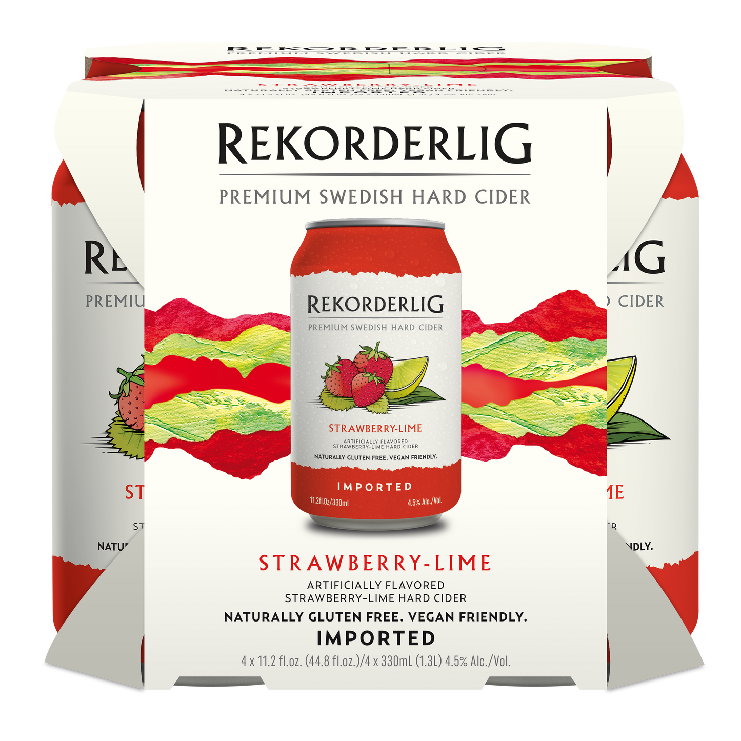 Rekorderlig Strawberry Lime Can 6/4PK 11.1Z