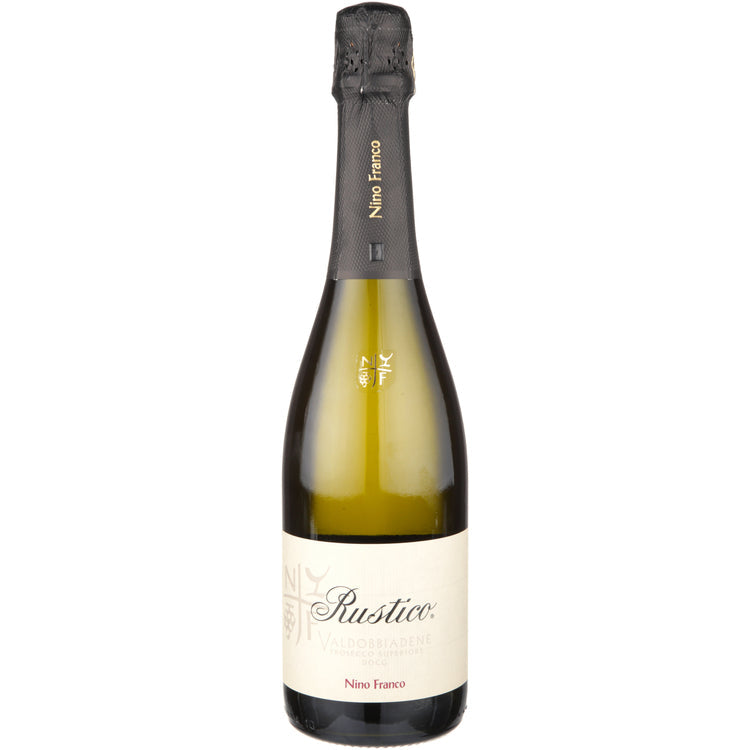 NINO FRANCO VALDOBBIADENE PROSECCO SUPERIORE BRUT RUSTICO 750ML