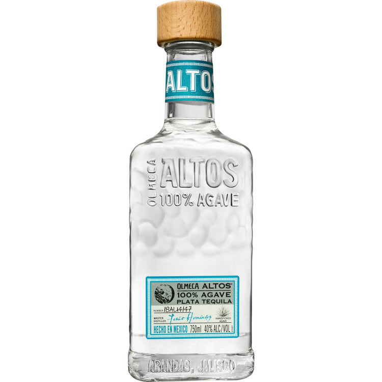 OLMECA ALTOS TEQUILA PLATA 80 W/ POWELL & MAHONEY MARGARITA MIX 750ML