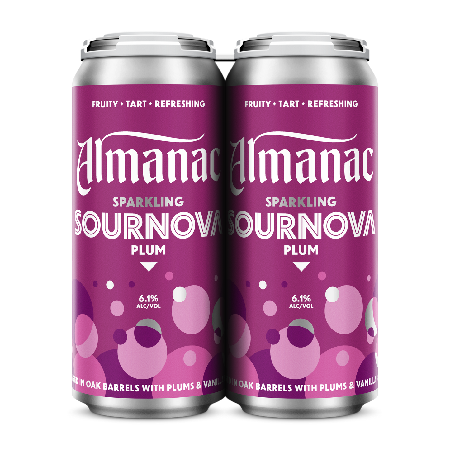 Almanac Plum Sournova Barrel Can 6/4PK 16Z