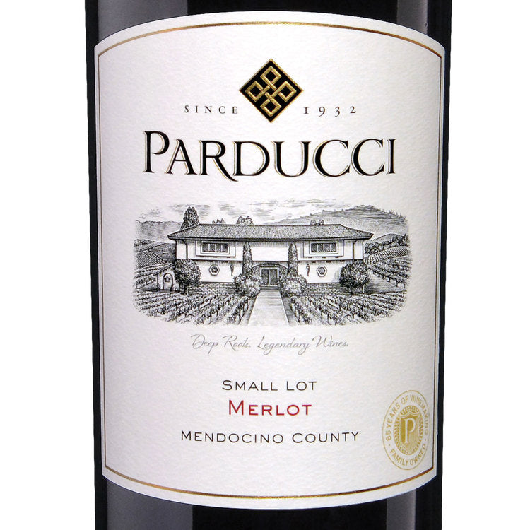 PARDUCCI MERLOT SMALL LOT MENDOCINO COUNTY 2020 750ML