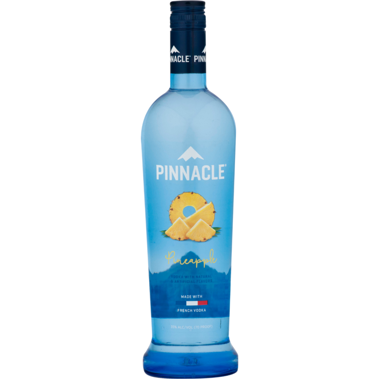 PINNACLE PINEAPPLE FLAVORED VODKA 60 750ML