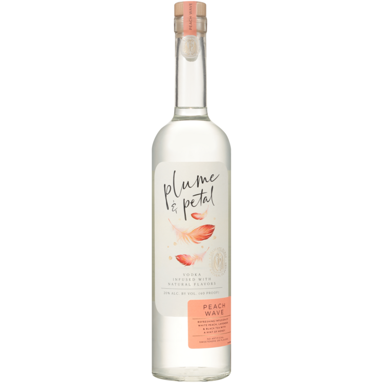 PLUME & PETAL PEACH WAVE COCKTAIL 40 750ML
