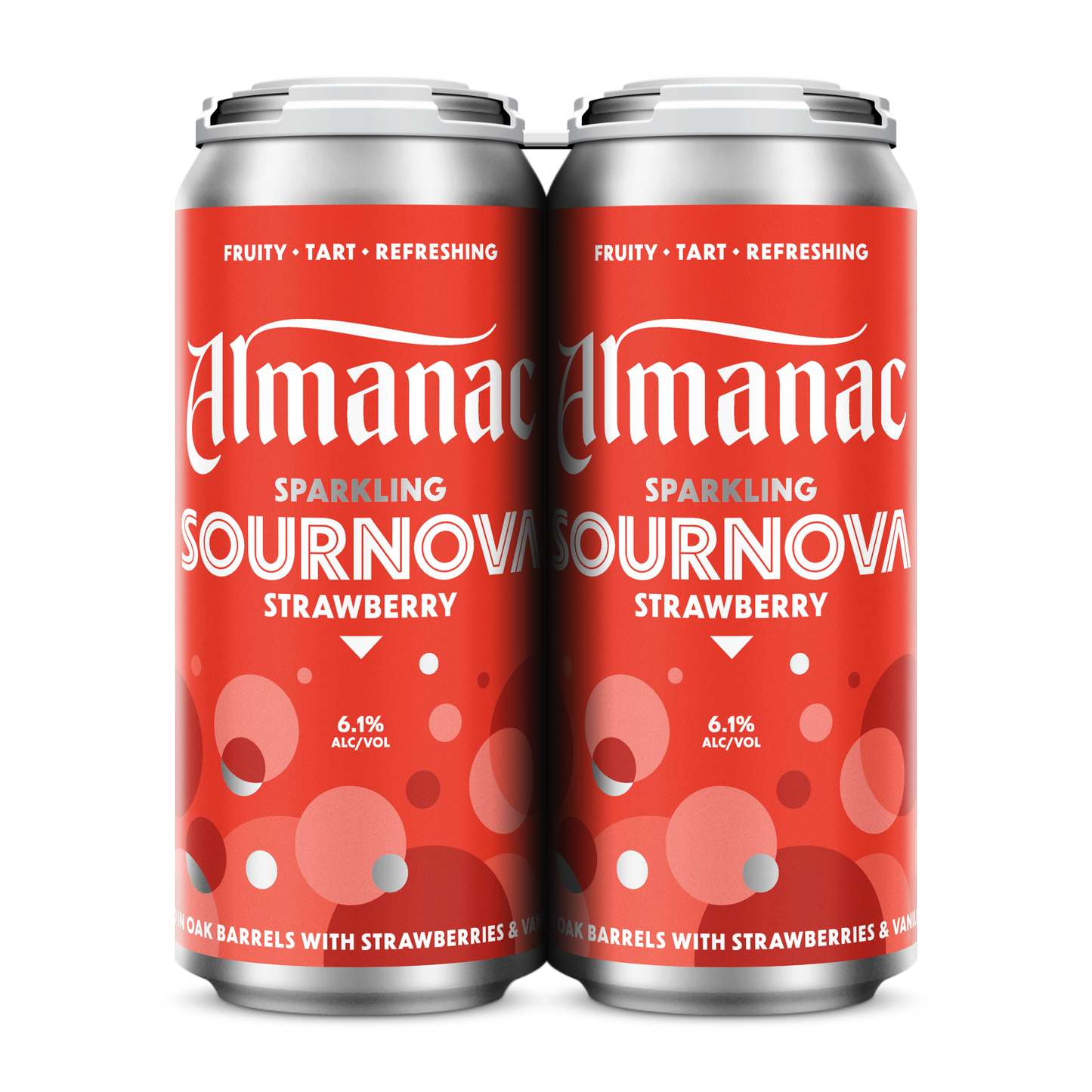 Almanac Strawberry Sournova Can 6/4PK 16Z