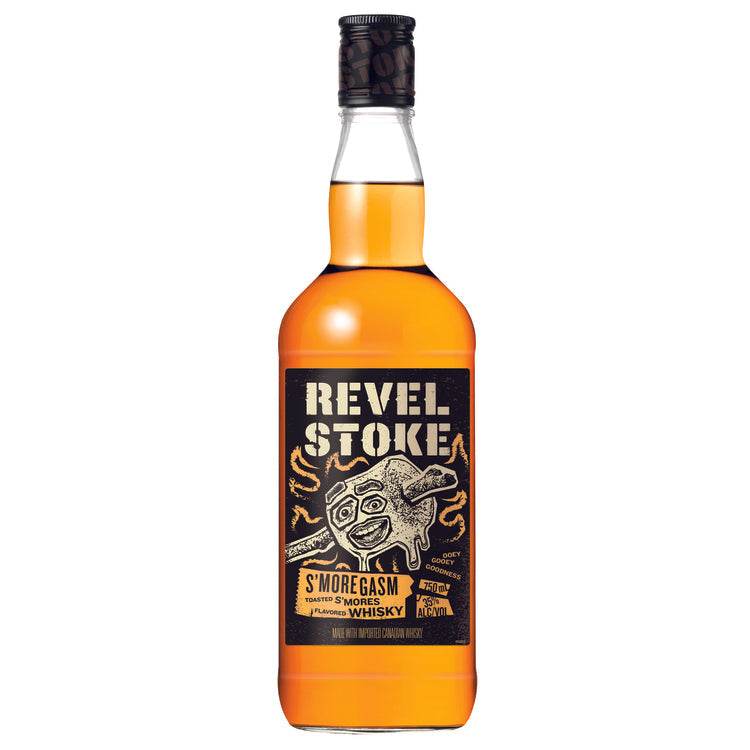 REVEL STOKE S'MOREGASM TOASTED S'MORES FLAVORED WHISKY 70 750ML